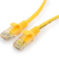 Патч-корд Cablexpert UTP кат.5е 15м желтый PP12-15M/Y