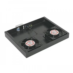 Аксессуар для серверного шкафа Pixietech PXT-20-SHELF-2FAN