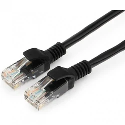 Патч-корд Cablexpert UTP 5e-Cat 2 m чёрный PP10-2M/BK