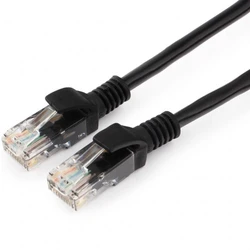 Патч-корд Гарнизон UTP 5e-Cat 1 m чёрный PC-UTP-5e-1-BK
