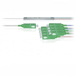 Аксессуар для оптических сетей B-OptiX Делитель оптический планарный PLC-M-1x8, бескорпусный, разъемы SC/APC PLC-M-1x8-SC/APC