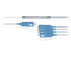 Аксессуар для оптических сетей B-OptiX Делитель оптический планарный PLC-M-1x4, бескорпусный, разъемы SC/UPC PLC-M-1x4-SC/UPC