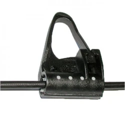 Аксессуар для оптических сетей GSL Зажим поддерживающий для дроп кабеля VS-01P