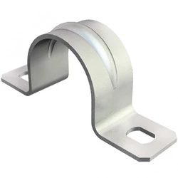 Аксессуар для кабельных сетей РУВИНИЛ Скоба двухлапковая 16мм С21416