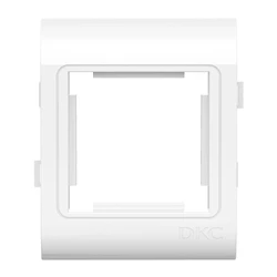 Кабельный канал DKC PDA-45N 80 Рамка-суппорт под 2 модуля 45x45 мм 00513