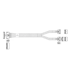 Аксессуар для сервера JPC P5060BG10800-2 Cable Slimline SASx8