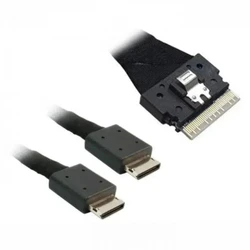 Аксессуар для сервера Luxshare L285SL010-SD-R , Slimline SASx8 -to- 2 Slimline SASx4, 1M