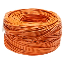Кабель витая пара Cabeus UTP-4P-Cat.5e-SOLID-OR