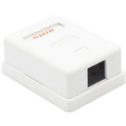 Сетевая розетка SHIP Розетка Настенная телекоммуникационная (Без модулей) A166-1B