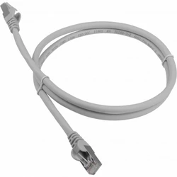 Патч-корд LANMASTER LAN-PC45/S6A-0.5-GY
