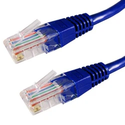 Патч-корд SHIP Патч Корд S3025BL0050-P, Cat.5e, UTP, 0.5 м.