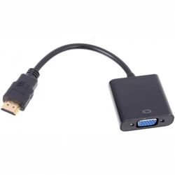 Кабель интерфейсный TELECOM Кабель-переходник HDMI - VGA 0.2m TA558 HDMI - D-SUB (VGA)