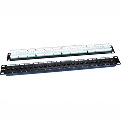 Патч-панель Hyperline PP3-19-24-8P8C-C5E-110D 24 порта, Cat. 5e
