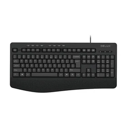 Клавиатура Delux DLK-60600UB Проводная, USB