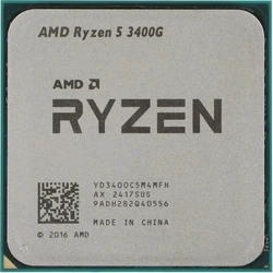 Процессор AMD Ryzen 5 3400G YD3400C5M4MFH Ryzen 5, 4, 3.7, 4, OEM