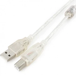 Кабель интерфейсный Cablexpert USB AM-BM кабель CCF-USB2-AMBM-TR-10 USB Type A - USB Type B