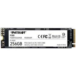 Внутренний жесткий диск Patriot P300 P300P256GM28 (SSD (твердотельные), 256 ГБ, M.2, PCIe)