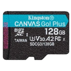 Флеш (Flash) карты Kingston Canvas Go Plus SDCG3/128GBSP 128 ГБ