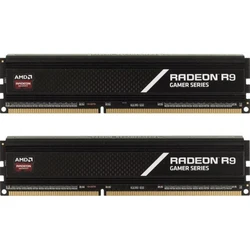 ОЗУ AMD Radeon R9 Gamer Series Black R9S432G3206U2K DIMM, DDR4, 32 Гб (2 х 16 Гб), 3200 МГц