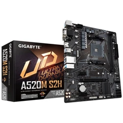Материнская плата Gigabyte A520M S2H (Micro-ATX, AMD AM4)
