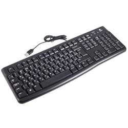 Клавиатура Logitech K120 920-002506 Проводная, USB