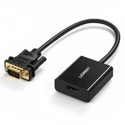 Кабель интерфейсный UGREEN CM513 50945 D-SUB (VGA) - HDMI