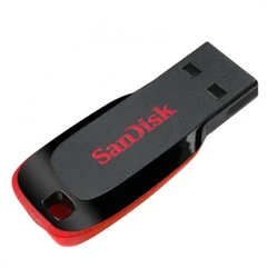 USB флешка (Flash) SanDisk Cruzer Blade [SDCZ50-016G-B35] 16 ГБ