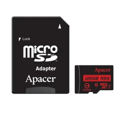 Флеш (Flash) карты Apacer MicroSDXC 128GB AP128GMCSX10U5-R (128 ГБ)