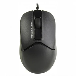 Мышь A4Tech FM12 BLACK Бюджетные, Проводная