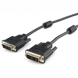 Кабель интерфейсный Cablexpert CC-DVIL-BK-6 DVI - DVI