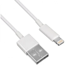 Кабель интерфейсный Buro USB-IP-1.2W2A USB Type A - Lightning (8pin)