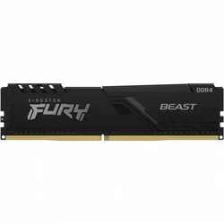ОЗУ Kingston FURY Beast Black 1/16 KF436C18BB/16 DIMM, DDR4, 16 Гб, 3600 МГц