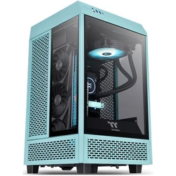 Корпус Thermaltake The Tower 100 Turquoise CA-1R3-00SBWN-00 Игровые, Mini-Tower