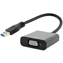 Кабель интерфейсный Cablexpert AB-U3M-VGAF-01 USB Type A - D-SUB (VGA)
