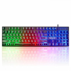 Клавиатура Defender Spark GK-300L, Black, Wired 45300 Проводная, USB