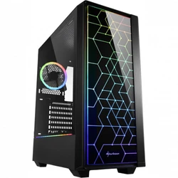 Корпус Sharkoon LIT 100 RGB Игровые, Mid-Tower