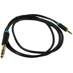 Кабель интерфейсный Vention BABBF JACK 6.3 (input) - MINI JACK 3.5 (input)