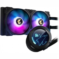 Система охлаждения Gigabyte Система водяного охлаждения AORUS WATERFORCE 280 GP-AORUS WATERFORCE 280 Для процессора