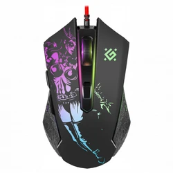 Мышь Defender Sin Sister GM-933 52933 Игровые, Проводная