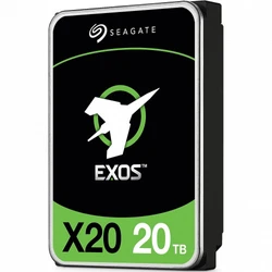 Серверный жесткий диск Seagate Exos X20 ST20000NM002D 3,5 LFF, 20 ТБ, SAS