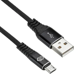 Кабель интерфейсный Digma MICROUSB-0.15M-BLK USB Type A - USB Type B micro