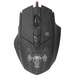 Мышь Defender Doom Fighter 52260 Игровые, Проводная