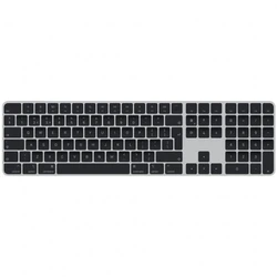 Клавиатура Apple Magic Keyboard with Touch ID and Numeric Keypad for Mac models with Apple silicon - Black Keys - Russian MMMR3RS/A Беспроводная, Bluetooth