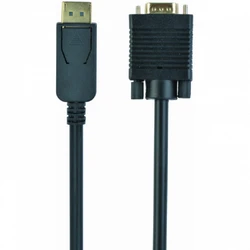 Кабель интерфейсный Cablexpert CCP-DPM-VGAM-5M Display порт - D-SUB (VGA)