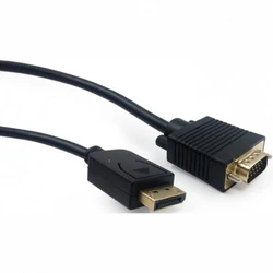 Кабель интерфейсный Cablexpert DisplayPort to D-Sub (VGA) 1.8m CCP-DPM-VGAM-6 Display порт - D-SUB (VGA)