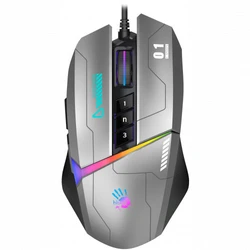 Мышь A4Tech Bloody W60-Max Gun Grey Игровые, Проводная