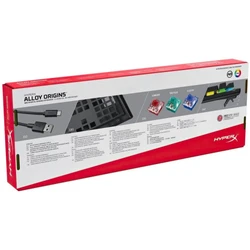 Клавиатура HyperX Alloy Origins HX-KB6RDX-RU HX-KB6RDX-RU (4P4F6AX#ACB) Проводная, USB