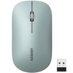 Мышь UGREEN MU001 Wireless Mouse Green 90374 Бюджетные, Беспроводная