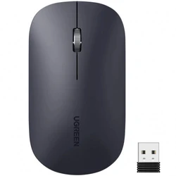 Мышь UGREEN MU001 Wireless Mouse Black 90372 Бюджетные, Беспроводная