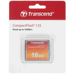 Флеш (Flash) карты Transcend CF (Compact Flash) 16 ГБ [TS16GCF133] 16 ГБ